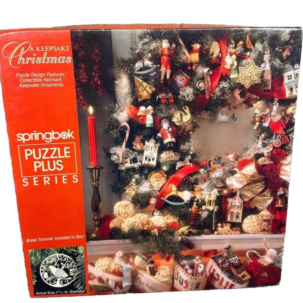 Springbok Hallmark Jigsaw Puzzle 500 Pieces A Keepsake Christmas